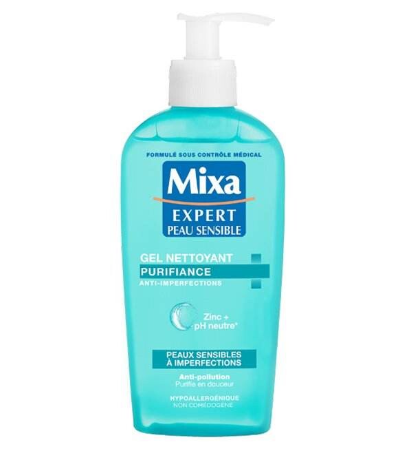 Mixa Purifiance Gel nettoyant anti-imperfections 200 ml