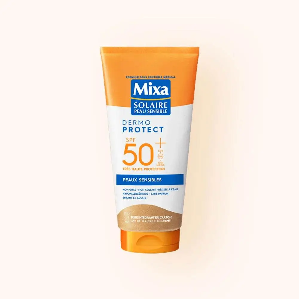 Mixa Solaire Lait peaux sensibles SPF50+ 175 ml Mixa Solaire Lait peaux sensibles SPF50+ 175 ml