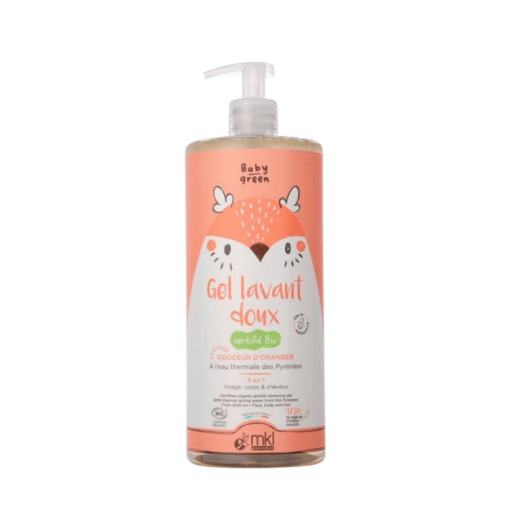 MKL Baby Green Gel lavant doux bio 1 L MKL Baby Green Gel lavant doux bio 1 L