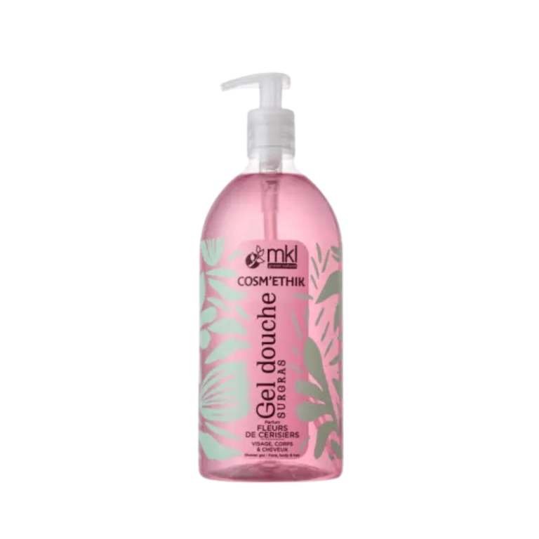 MKL Cosm'ethik Gel douche Fleurs de cerisiers bio 1 L