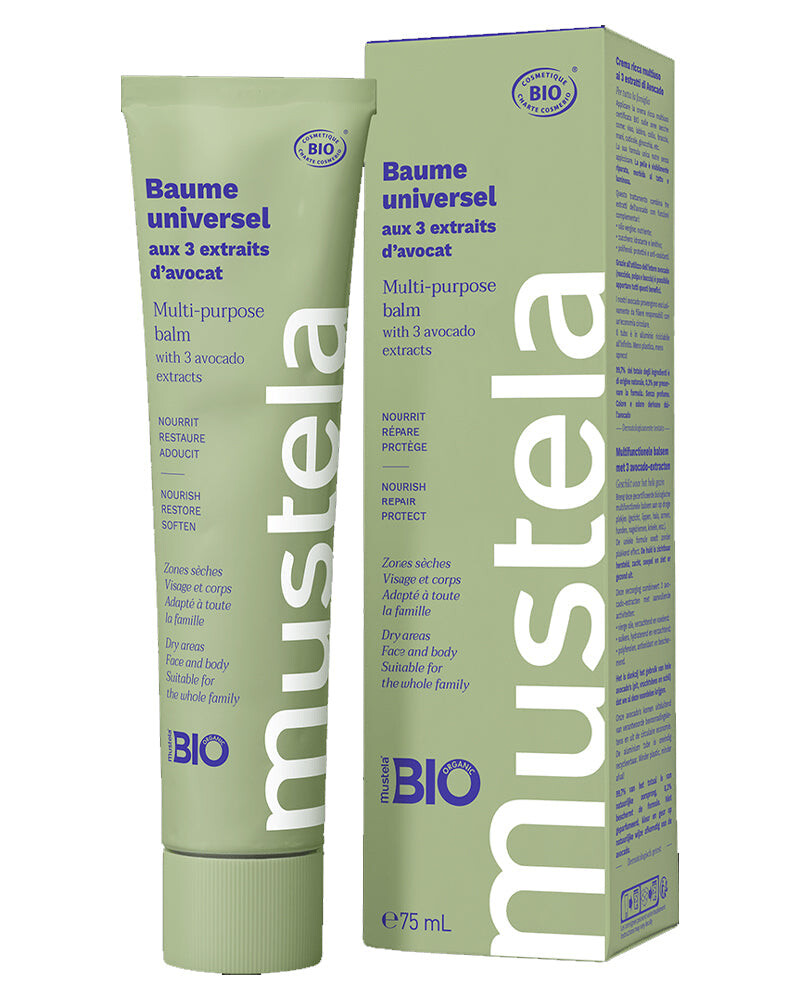 Mustela Baume universel bio aux 3 extraits d'avocat 75 ml Mustela Baume universel bio aux 3 extraits d'avocat 75 ml