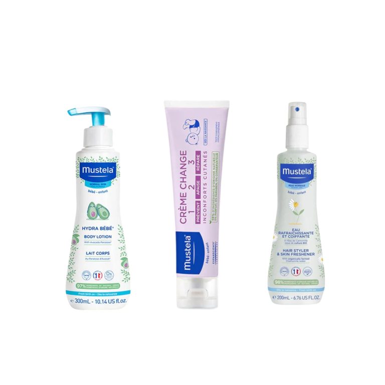 Mustela Bio Routine bébé Pack soin complet 3 produits