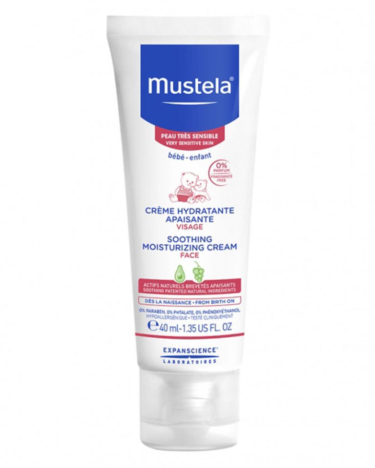 Mustela Crème visage hydratante apaisante 40 ml