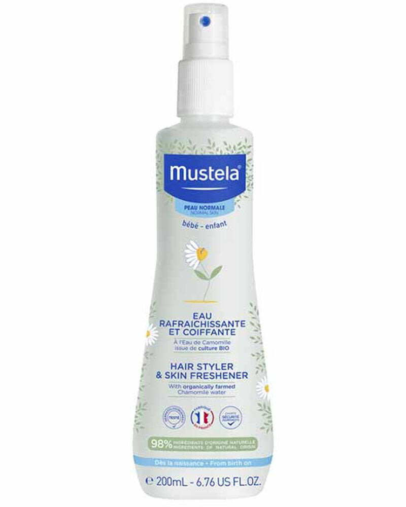Mustela Eau rafraîchissante et coiffante 200 ml Mustela Eau rafraîchissante et coiffante 200 ml