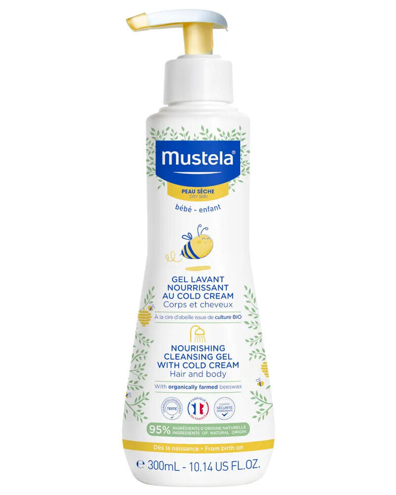 Mustela Gel lavant nourrissant au Cold Cream 300 ml Mustela Gel lavant nourrissant au Cold Cream 300 ml
