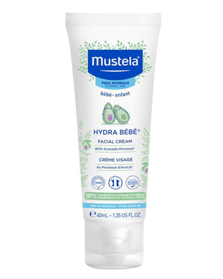 Mustela Hydra Bébé Crème visage à l'avocat bio 40 ml