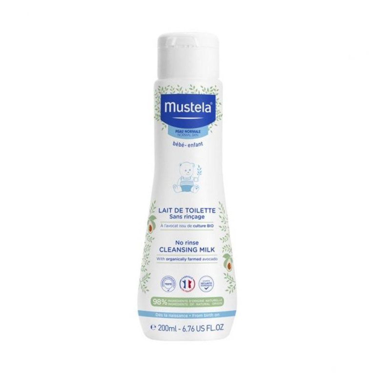 Mustela Lait de toilette sans rinçage à l'avocat bio