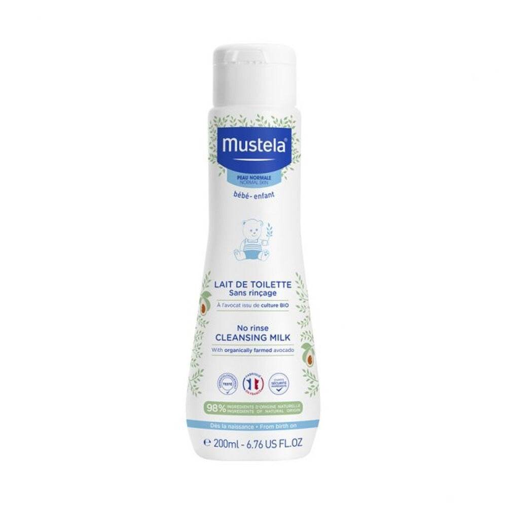 Mustela Lait de toilette sans rinçage à l'avocat bio Mustela Lait de toilette sans rinçage à l'avocat bio