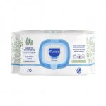 Mustela Lingettes nettoyantes à l'avocat bio 70 lingettes