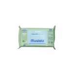 Mustela Lingettes nettoyantes compostables 60 lingettes