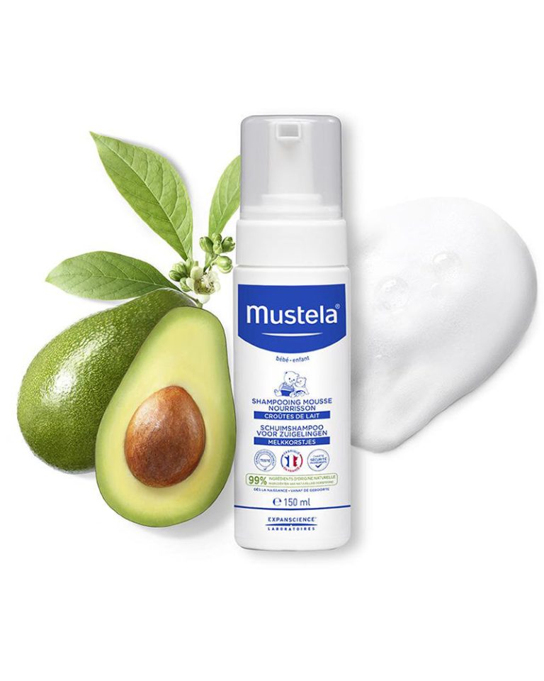 Mustela Shampooing mousse nourrisson 150 ml