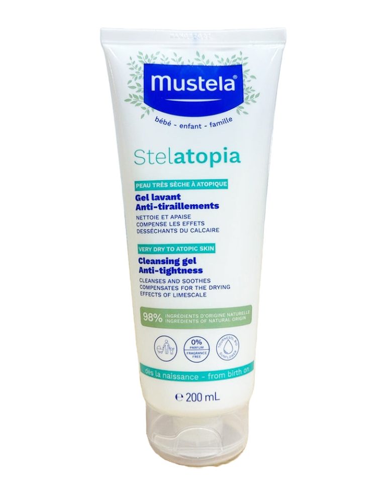 Mustela Stelatopia Gel lavant 200 ml