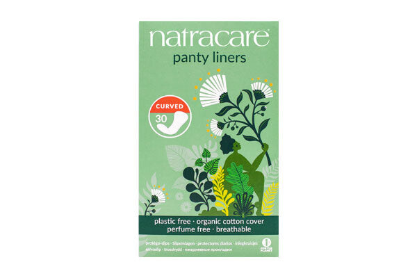 Natracare Protège-slips Curved anatomiques 30 protège-slips
