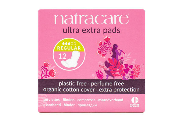 Natracare Serviettes Ultra Extra Normal 12 serviettes