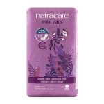Natracare Serviettes Ultra Long avec ailettes 10 serviettes