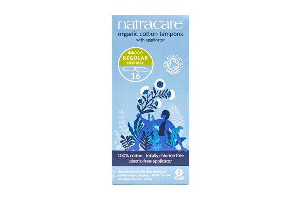 Natracare Tampons Régulier avec applicateur 16 tampons