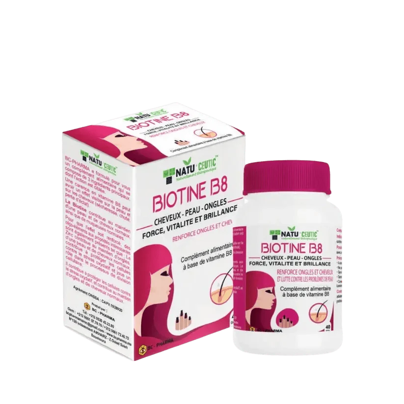 Natuceutic Biotine B8 Formule fortifiante 40 gélules Natuceutic Biotine B8 Formule fortifiante 40 gélules
