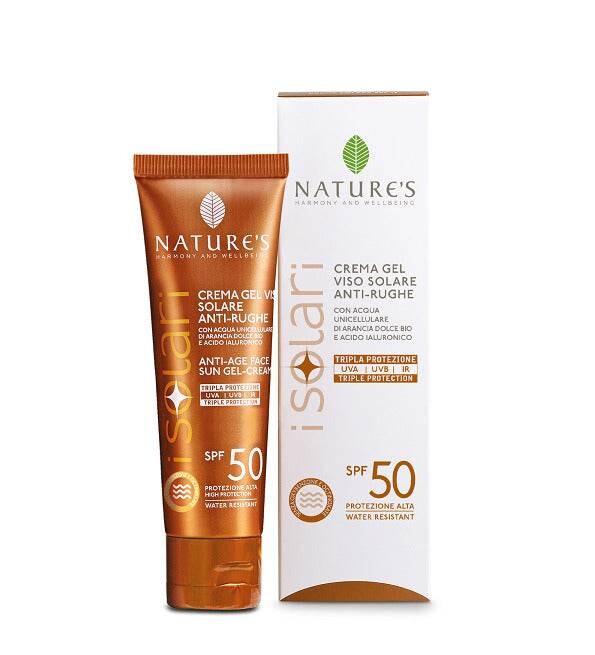 Natures iSolari Gel-crème visage anti-âge SPF50 50 ml Natures iSolari Gel-crème visage anti-âge SPF50 50 ml