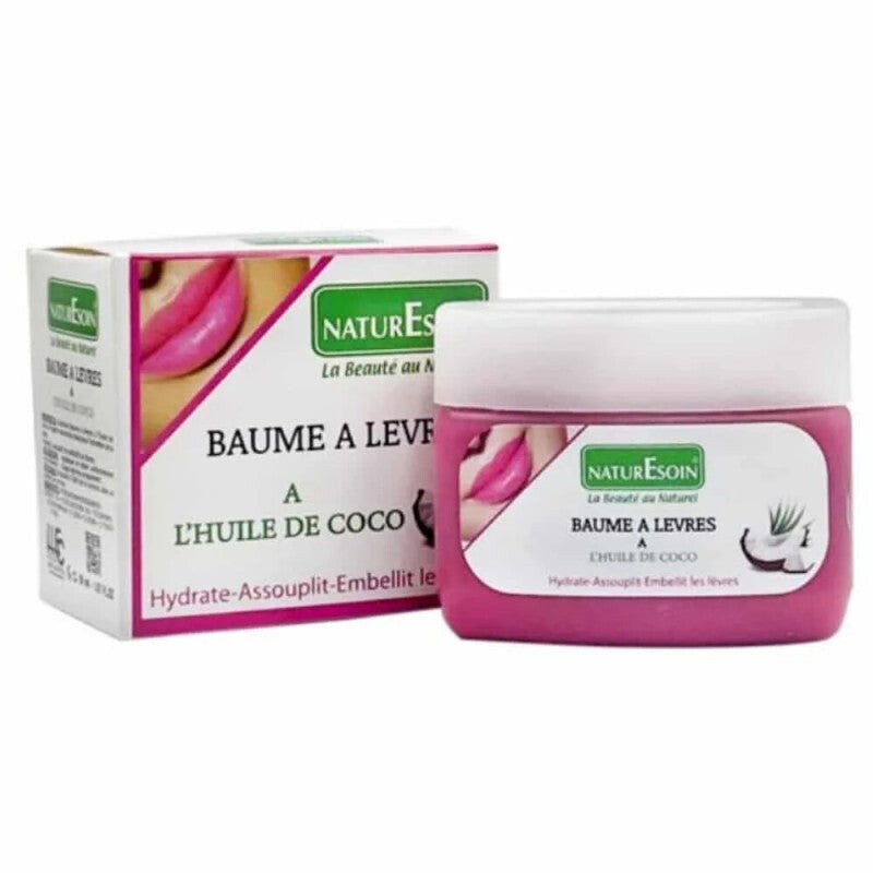 Naturesoin Baume à lèvres à l'huile de coco 50 ml Naturesoin Baume à lèvres à l'huile de coco 50 ml