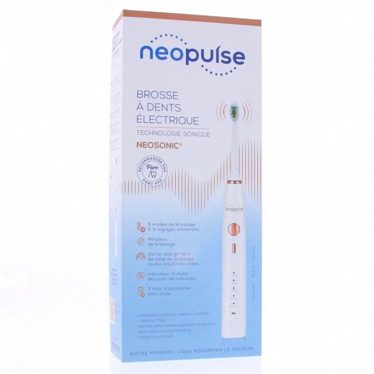 Neopulse Brosse à dents électrique NeoSonic Blanche