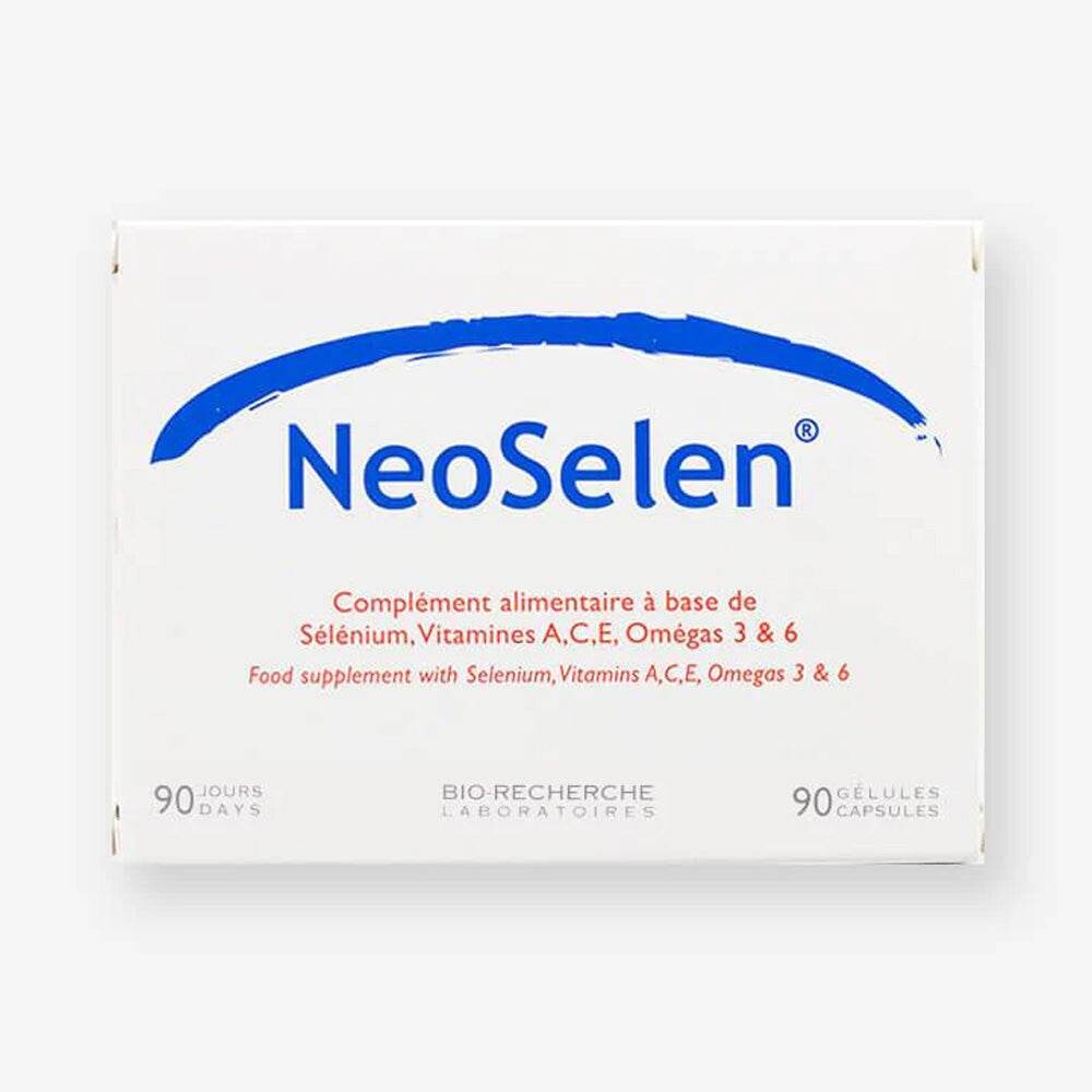 Neoselen Sélénium Vitamines A.C.E. + Omégas 90 gélules Neoselen Sélénium Vitamines A.C.E. + Omégas 90 gélules