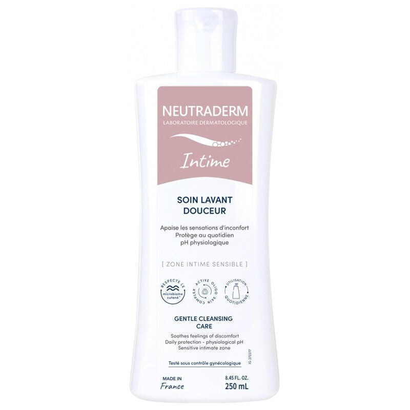 Neutraderm Soin lavant douceur zone intime sensible 250 ml Neutraderm Soin lavant douceur zone intime sensible 250 ml