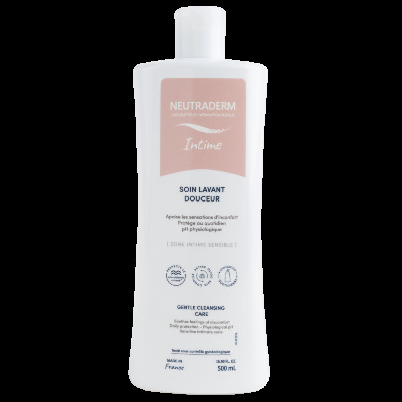 Neutraderm Soin lavant douceur zone intime sensible 500 ml Neutraderm Soin lavant douceur zone intime sensible 500 ml