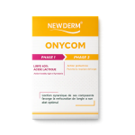 New Derm Onycom Phase 1 + Phase 2 Traitement mycose des ongles