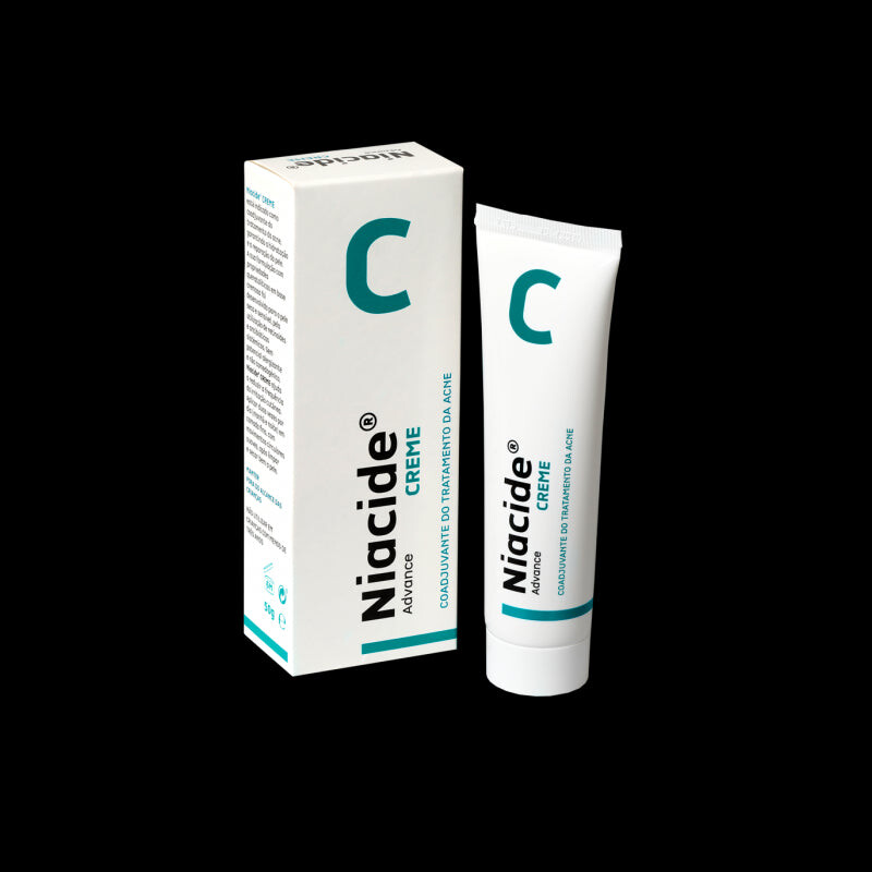 Niacide Crème adjuvant au traitement de l'acné 50 g Niacide Crème adjuvant au traitement de l'acné 50 g