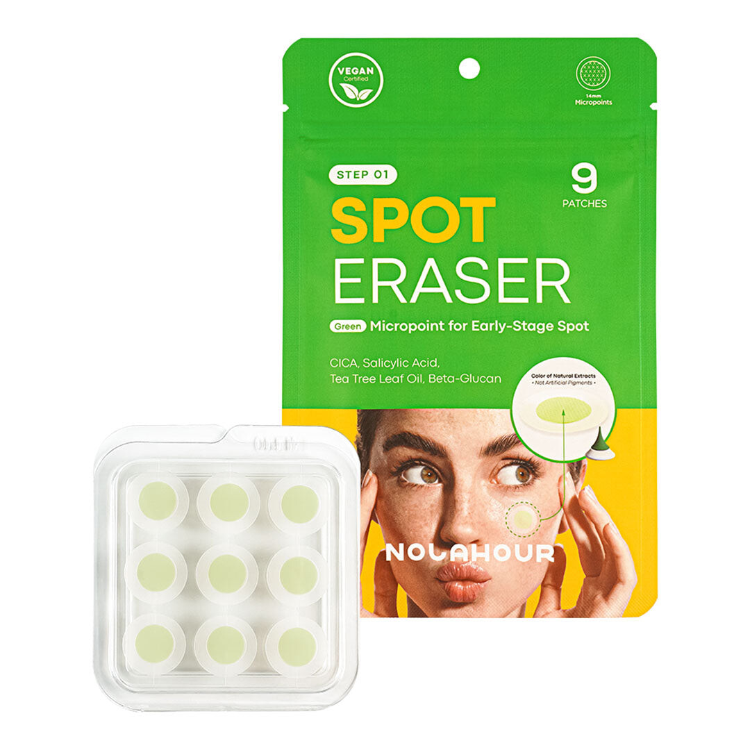 Nolahour Spot Eraser Green Step01 9 patchs purifiants Nolahour Spot Eraser Green Step01 9 patchs purifiants
