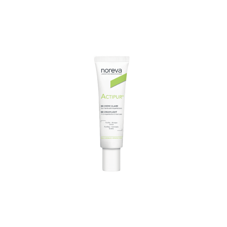 Noreva Actipur Crème matifiante anti-imperfections teintée claire 30 ml