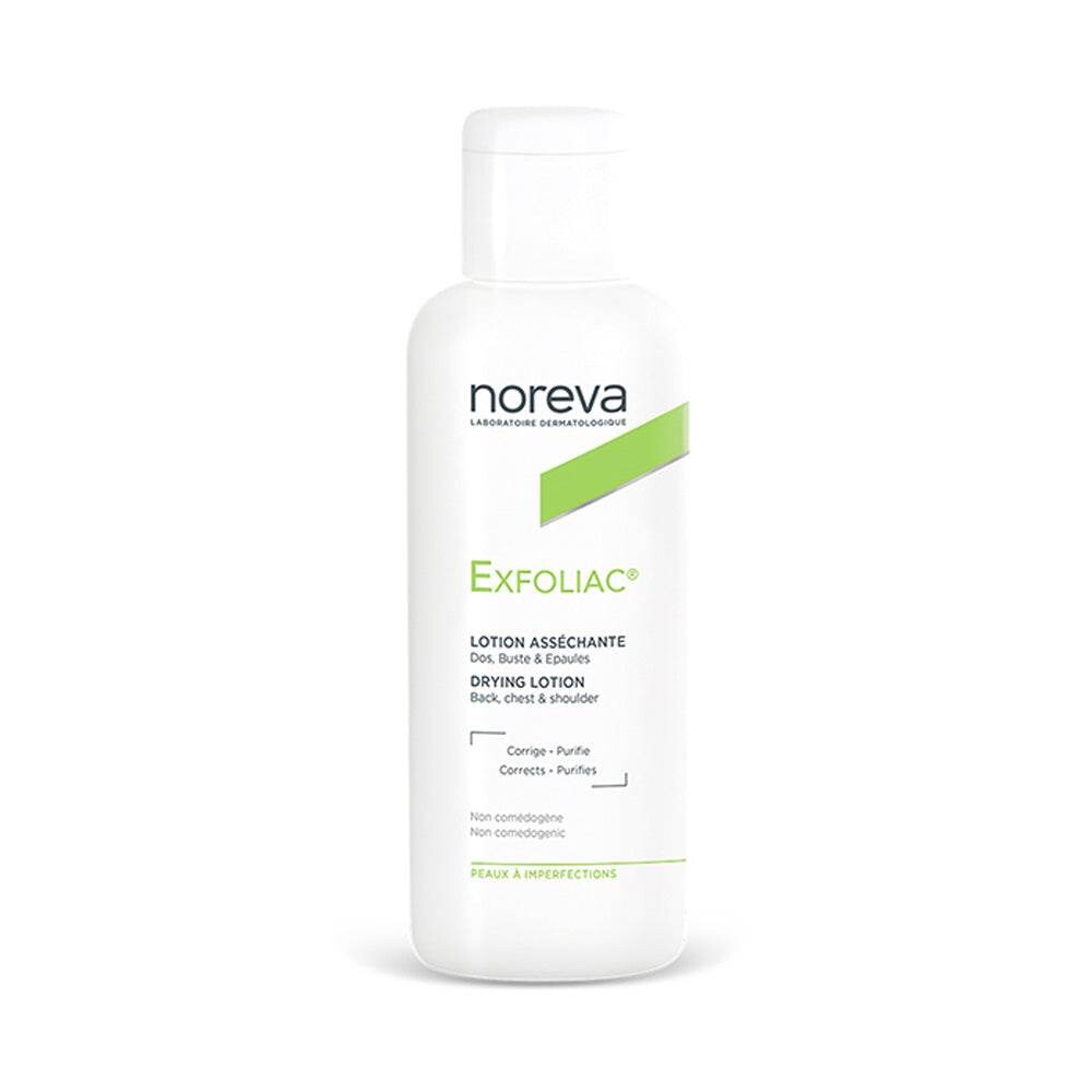 Noreva Exfoliac Lotion asséchante dos, buste et épaules 125 ml Noreva Exfoliac Lotion asséchante dos, buste et épaules 125 ml