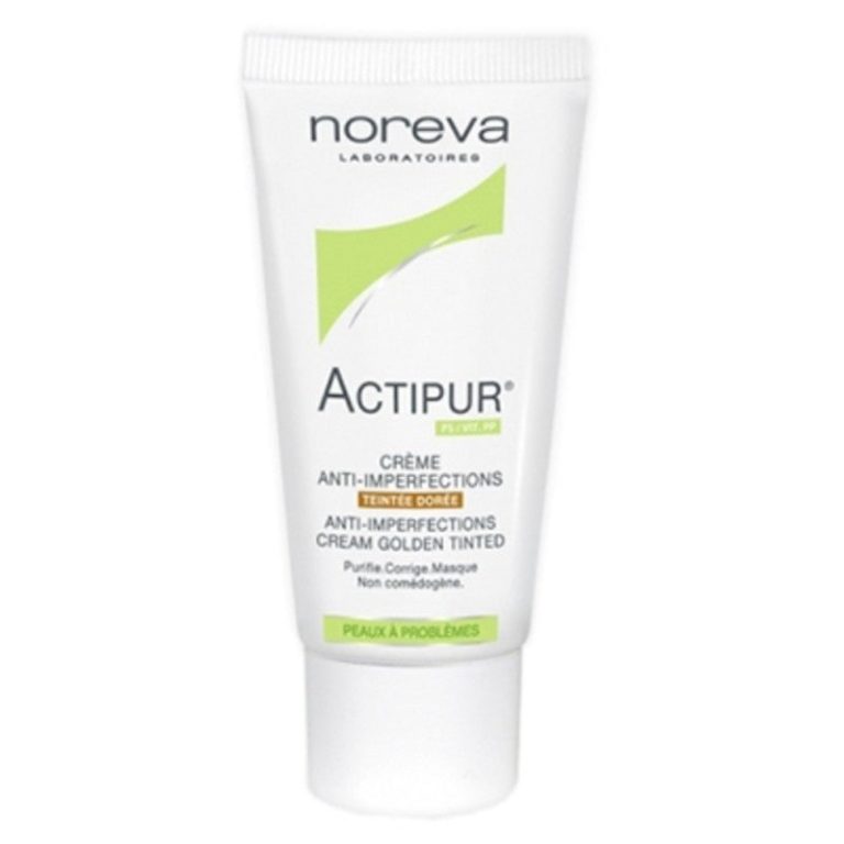 Noreva Exfoliac Soin anti-imperfections teinté doré 30 ml