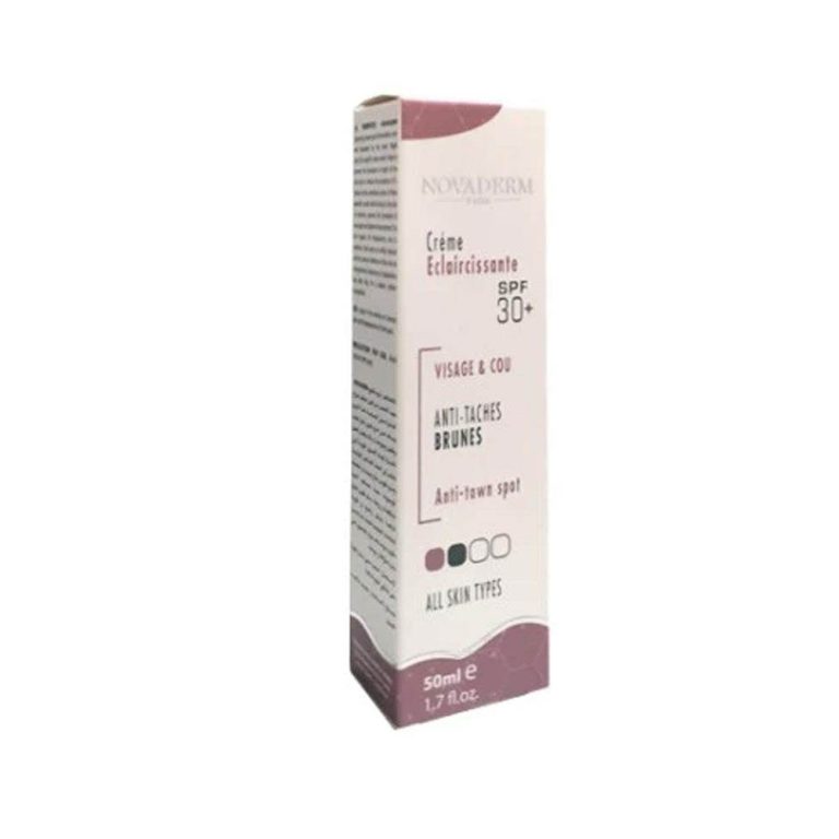Novaderm Crème éclaircissante SPF30+ 50 ml