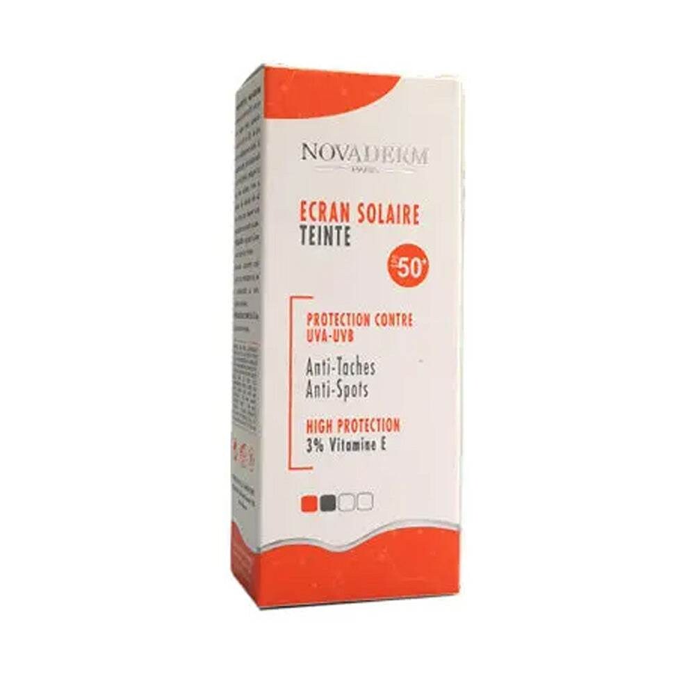 Novaderm Écran teinté SPF50+ 50 ml Novaderm Écran teinté SPF50+ 50 ml