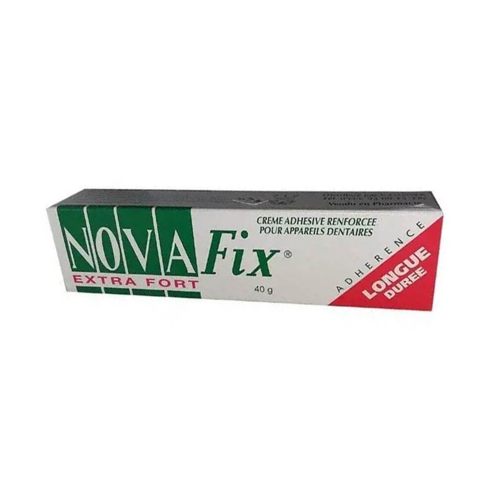 NovaFix Crème adhésive extra-forte menthe NovaFix Crème adhésive extra-forte menthe