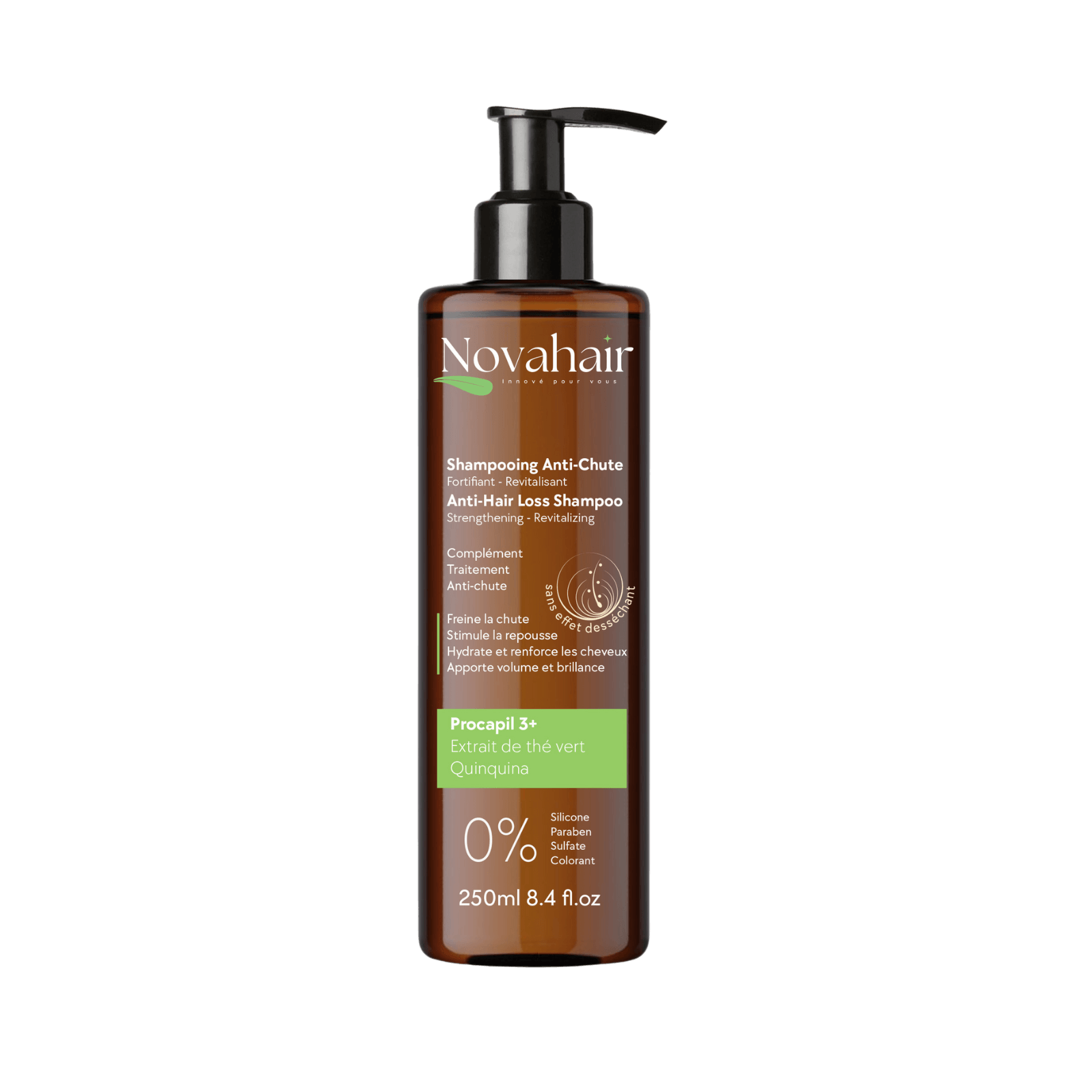 Novahair Shampooing revitalisant fortifiant antichute Novahair Shampooing revitalisant fortifiant antichute