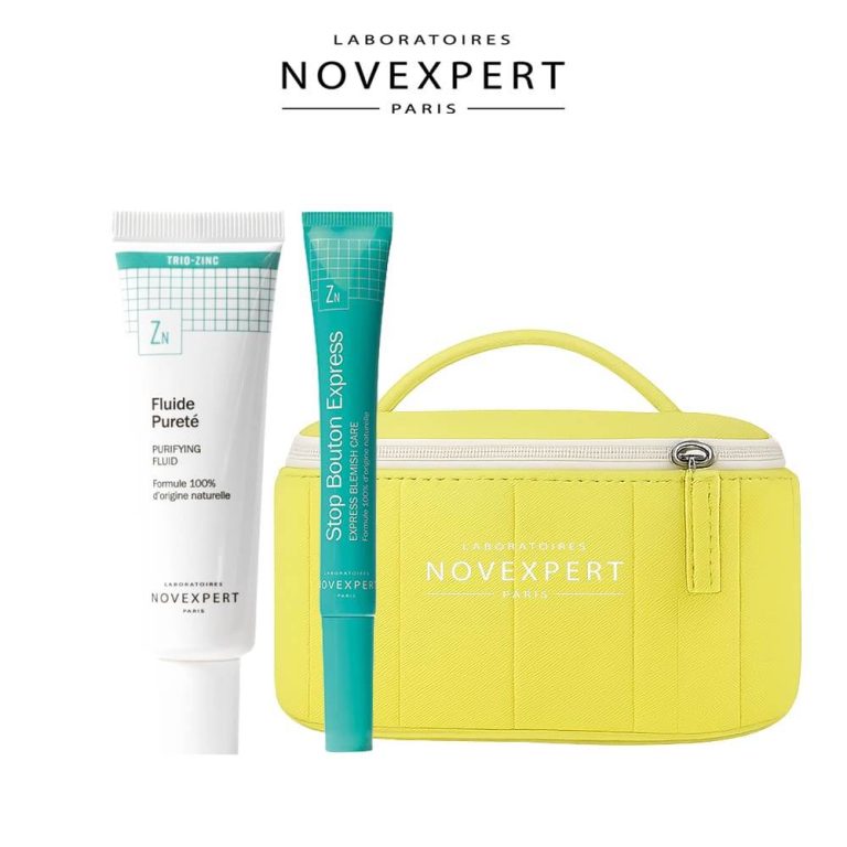 Novexpert Trio-Zinc Trousse Fluide Pureté 30 ml + Stop Bouton Express 7 ml