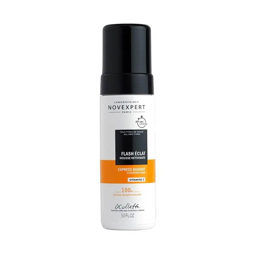 Novexpert Vitamine C Mousse nettoyante Flash Éclat 150 ml Novexpert Vitamine C Mousse nettoyante Flash Éclat 150 ml