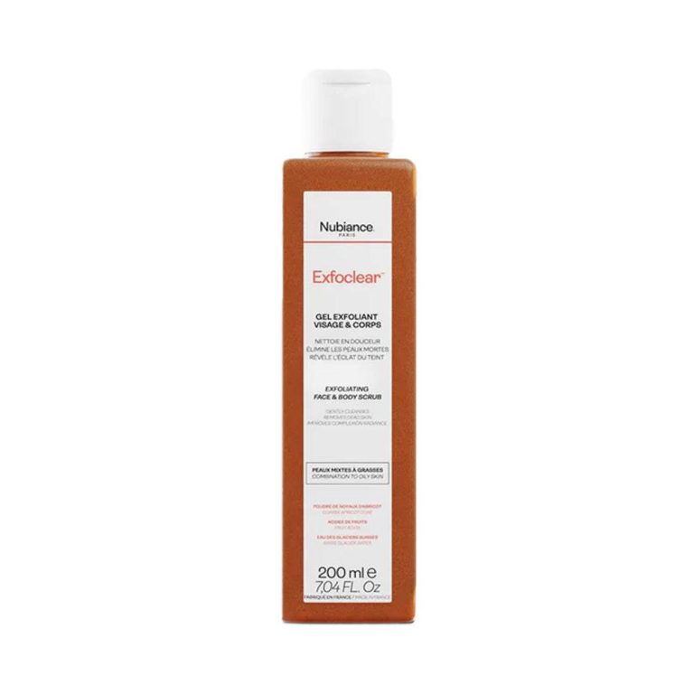 Nubiance Exfoclear Gel exfoliant visage et corps aux AHA 200 ml