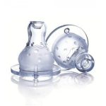 Nûby 2 tétines silicone col standard 0-12 mois ID0024