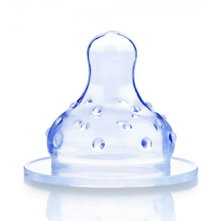 Nûby 2 tétines silicone débit variable 0-12 mois ID906