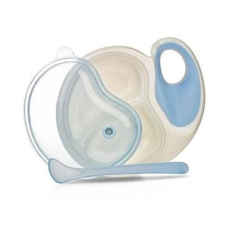 Nûby Assiette Grip + cuillère 4 mois+ ID5312
