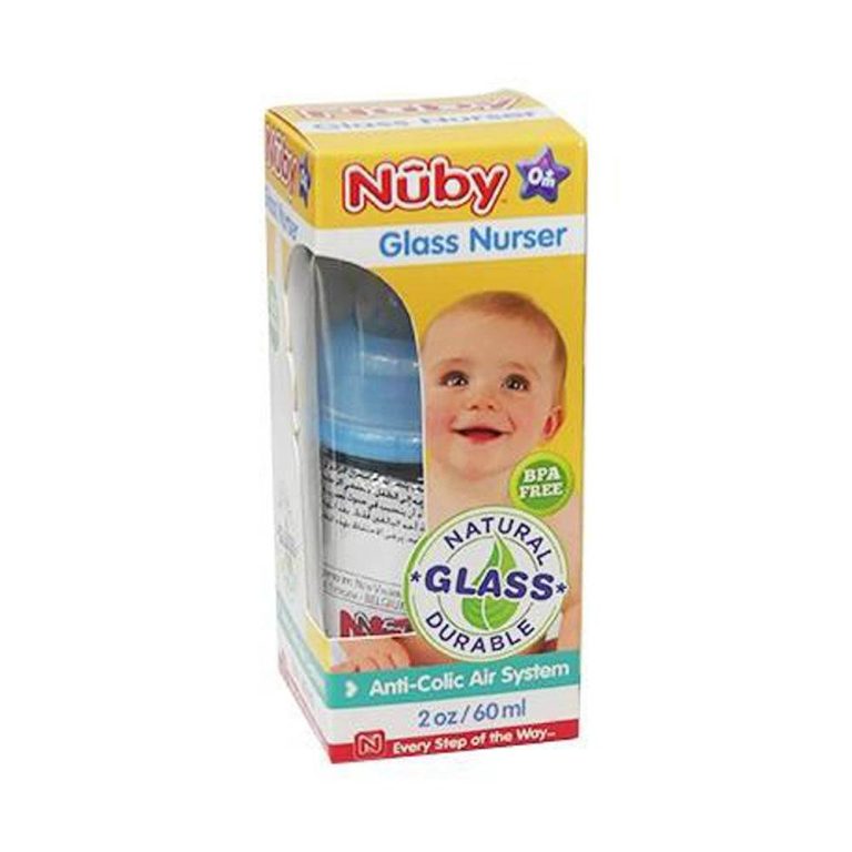 Nûby Biberon en verre col standard 60 ml 0 mois+ ID1177
