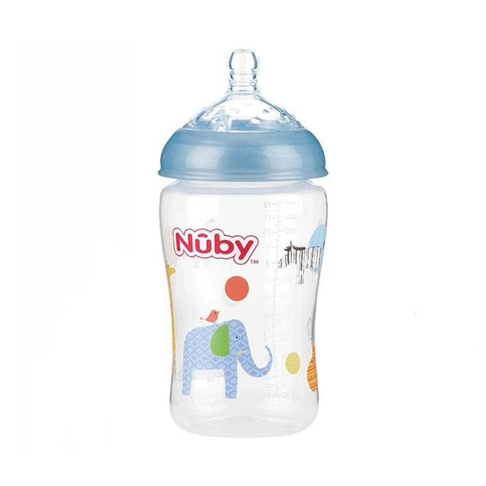 Nûby Biberon poly col large 360 ml 3 mois+ ID1194 Nûby Biberon poly col large 360 ml 3 mois+ ID1194