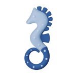 NUK Anneau de dentition Hippocampe bleu 3 mois+