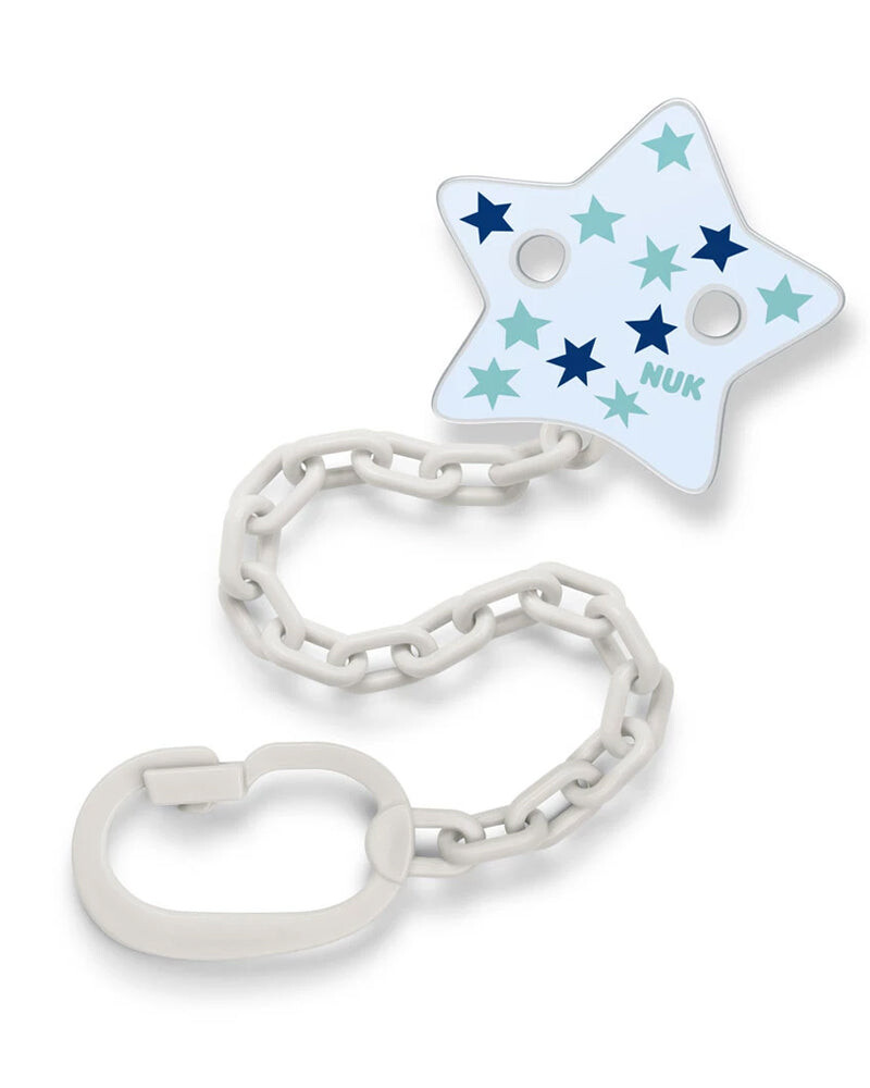 NUK Attache-sucette Bleu NUK Attache-sucette Bleu