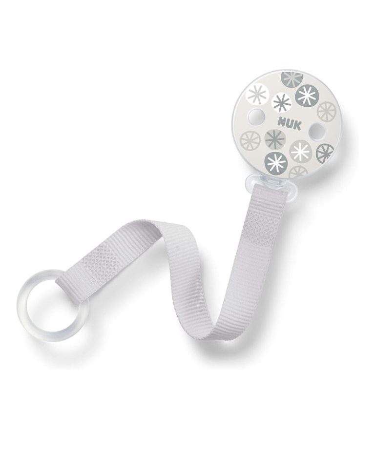 NUK Attache-sucette ruban Beige