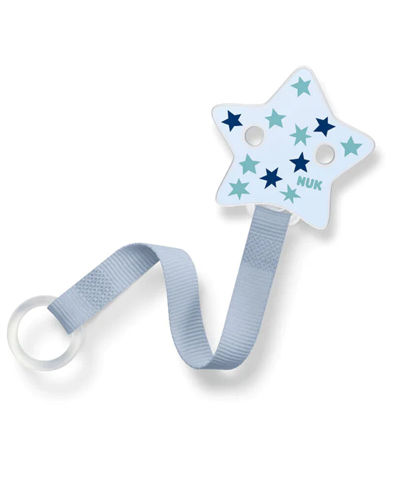 NUK Attache-sucette universelle ruban Bleu NUK Attache-sucette universelle ruban Bleu