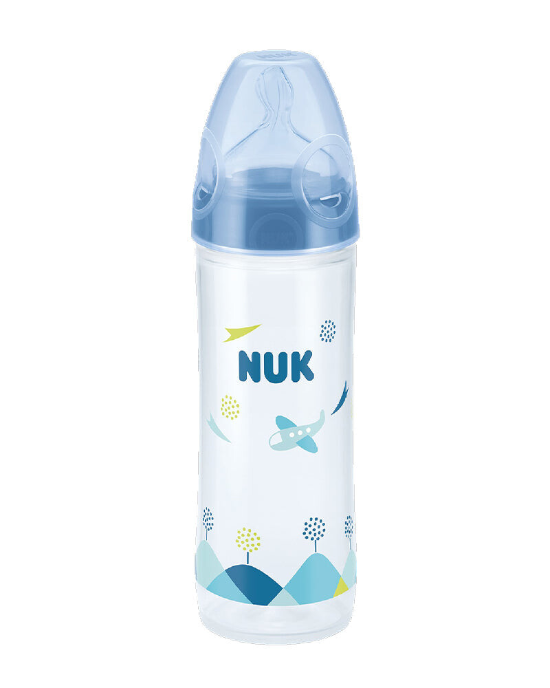 NUK Biberon Classic Love 6-18 mois Bleu NUK Biberon Classic Love 6-18 mois Bleu